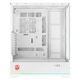 AOC AICG880W белый, корпус для игрового компьютера EATX, панорамный обзор на 270°, быстросъемная конструкция, поддержка двух видеокарт в 9 слотах, совместимость с системами водяного охлаждения 480 мм, цифровой дисплей. - изображение 11