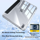 Чохол Shanmo для iPad Air 8/7/6 2026/25 універсальний з тримачем для стилуса, 11", акриловий, сірий - зображення 5