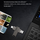 Флеш-накопичувач ThinkPlus Lenovo 512ГБ USB3.2 Type-C металевий для телефону та комп'ютера MU110 - зображення 6