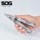 Многофункциональные плоскогубцы SOG, портативные плоскогубцы для работы на открытом воздухе, снаряжение для выживания в дикой природе, портативный складной нож для выживания PA2002 - зображення 4
