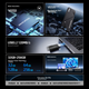 USB-флеш-накопичувач MOVE SPEED 64 ГБ, USB 3.1, автомобільний флеш-накопичувач, бізнес, офіс, колонка, навчання, торги, міцний, швидкість читання 120 МБ/с, серія Black Knight - изображение 6