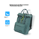 Рюкзак-свертка AMERICAN TOURISTER, повседневный рюкзак, дорожная сумка, вместительный школьный рюкзак, сумка для ноутбука, 24 г, черный. - изображение 4