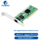 Мережева карта FLYBISH 82540-T1 PCI Gigabit, чіп Intel 82540, мережева карта для настільного комп'ютера, PWLA8390MT PCI без диска - зображення 4