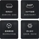 Подставка для проектора Zhiying, настольная, настенная, не требует сверления, совместима с проекторами Rieger B1, Xiaoming Q3 Neo, Xiaomi Lite, цвет: серый. - изображение 3