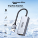 Мережевий адаптер Unitek U1346A / USB 3.0 / Gigabit Ethernet / Grey - зображення 9