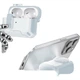 Чехол TRUST ME для AirPods 4 ударостойкий белый - изображение 3