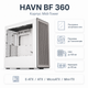 Корпус для ПК HAVN BF 360 Midi-Tower без БП E-ATX/ATX/MicroATX/Mini-ITX White (HVN-CA-BF360-01) - изображение 1