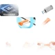 Флеш-накопичувач Aigo 512 ГБ USB 3.2, висувний дизайн U332, молодіжне поєднання двох кольорів, колір «темно-сірий космос» - изображение 3
