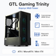 Корпус для ПК GTL Gaming Trinity Midi-Tower без БЖ ATX/MicroATX/Mini-ITX Black (GTL1805) - зображення 1