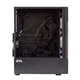 Корпус для ПК GTL Gaming Trinity Midi-Tower без БЖ ATX/MicroATX/Mini-ITX Black (GTL1805) - зображення 4