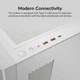Корпус Cougar Uniface White без БЖ ( 14276 ) - зображення 8