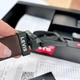 Двусторонний мужской ремень 120 см из натуральной кожи Пояс с двумя пряжками в подарочной коробочке Кожаный ремень для джинс (517) - изображение 4