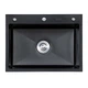 Мойка кухонная Insana EXTOR IB 6050 из нержавеющей стали 60х50х22 см ЧЕРНАЯ (А0059857) - изображение 1