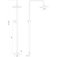 Душевая колонна Globus Lux LAZER GL-BAR-0101 - зображення 5