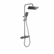 Душевая система со смесителем Faucet CR-25HT030, Графит / Тропический душ для душевой кабины и ванной (md-17764) - изображение 4