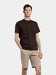 Футболка чоловіча коричнева бавовняна Arber T-SHIRT FF19 XL зріст 5 коричневий (M13.24.38.621) - изображение 3