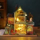 Румбокс Happy Jungle Resort DIY Будиночок у Джунглях Мініатюрний будиночок Roombox ES002 + купол - изображение 3