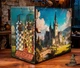 Бук Нук Квідіч Гаррі Поттер 3D Інтер'єрний конструктор Quidditch Book Nook SJ-405 - изображение 5