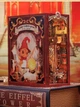 Бук Нук Кімната Полум'я Flame common room Book Nook DIY Інтерьерний конструктор RB01B - изображение 2