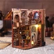 Бук Нук Кімната Полум'я Flame common room Book Nook DIY Інтерьерний конструктор RB01B - изображение 7