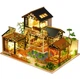 Румбокс Садовий будиночок Інтер'єрний конструктор Orchard House DIY Miniature Dollhouse Kit P-018 + купол - зображення 1
