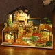 Румбокс Садовий будиночок Інтер'єрний конструктор Orchard House DIY Miniature Dollhouse Kit P-018 + купол - зображення 10