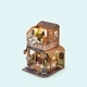 Румбокс Кав’ярня Інтер'єрний конструктор Encounter With Time Coffee Shop DIY Miniature Dollhouse Kit BC-001 - изображение 1