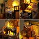 Румбокс Будиночок Історія світла та тіні DIY House Story of Light and Shadow Інтер'єрний конструктор TD-47 - изображение 6