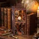 Бук Нук Зоряна бібліотека Book Nook Starry Sky Library DIY Інтер'єрний конструктор CN-06 - зображення 2