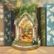 Бук Нук Квітка мрії Book Nook Dreamland Floral Studio DIY Інтер'єрний конструктор SQ-66 - изображение 2