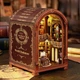 Бук Нук Книжковий магазин Інтер'єрний конструктор World Bookstore DIY Book Nook Kit XSL-01 - изображение 2