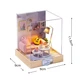 Румбокс Конструктор 3D Час для чаювання DIY Afternoon Tea Time Roombox QT-025 - зображення 8