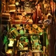 Бук Нук Дім магії Гаррі Поттера 3D Інтер'єрний конструктор The House of Magic Book Nook SL-08 - изображение 3