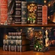 Бук Нук Дім магії Гаррі Поттера 3D Інтер'єрний конструктор The House of Magic Book Nook SL-08 - изображение 5