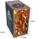 Бук Нук Чарівний будинок Міри Book Nook Mira Magic House DIY Інтер'єрний конструктор M2311 - зображення 7
