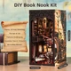 Бук Нук Спогади про подорож Інтер'єрний конструктор Voyage Memories DIY Book Nook Kit - изображение 6