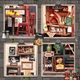 Бук Нук Піцерія дядька Джо Uncle Joe’s Pizzeria DIY Book Nook Kit CWGC-210 - изображение 6