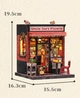 Бук Нук Піцерія дядька Джо Uncle Joe’s Pizzeria DIY Book Nook Kit CWGC-210 - изображение 8