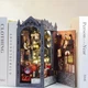 Бук Нук Фантастична залізнична платформа Інтер'єрний конструктор Book Nook Fantasy Train Platform DIY TSZH-6806 - изображение 5