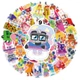 Набор стикеров стикерпак 50 шт НамберБлокс NumberBlocks виниловые водостойкие наклейки - изображение 4