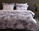 Турецька постільна білизна First Choice Cotton Satin Ruska Lilac євро - зображення 1