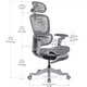 Офисное кресло Q5 Air Mealux HF-Q5 M/G, Grey 136 кг - изображение 2