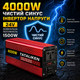 Инвертор с чистой синусоидой 24V → 220V Tataliken 4000W для ноутбука, котла, холодильника и большинства бытовой техники - изображение 2