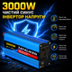 Инвертор с чистой синусоидой 12V → 220V Tataliken 3000W для ноутбука, котла, холодильника и большинства бытовой техники - изображение 2