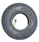 Шина с камерой 200×50 Deli Tire - качественная пневматическая шина для тележек и колес - изображение 2