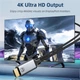 Кабель CABLETIME HDMI (M) - DP (M) з USB-живленням 4K60Hz, 2 м (CHD1L) - зображення 2