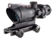 Прицел призматический Trijicon ACOG 4x32 сетка .223 Red Chevron BAC NS - изображение 1