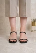 Босоножки женские Where Uwear черные 351203_39 (25 см) - изображение 3