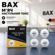 Мячи для настольного тенниса BAX 3 STAR 40+ Ukraine Набор 4 шт WHITE 151313 - изображение 2