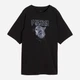 Футболка бавовняна жіноча Puma Essentials Graphics 69405201 XS Black (4070033337950) - зображення 4